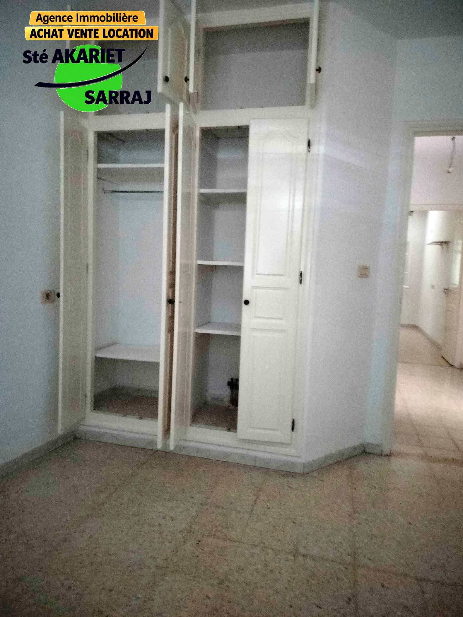 Sousse Jaouhara&nbsp;Sahloul&nbsp;Vente&nbsp;Appart. 3 pi�ces&nbsp;Appartement s2 pr�s mosqu�e fatima ezzahra sahloul