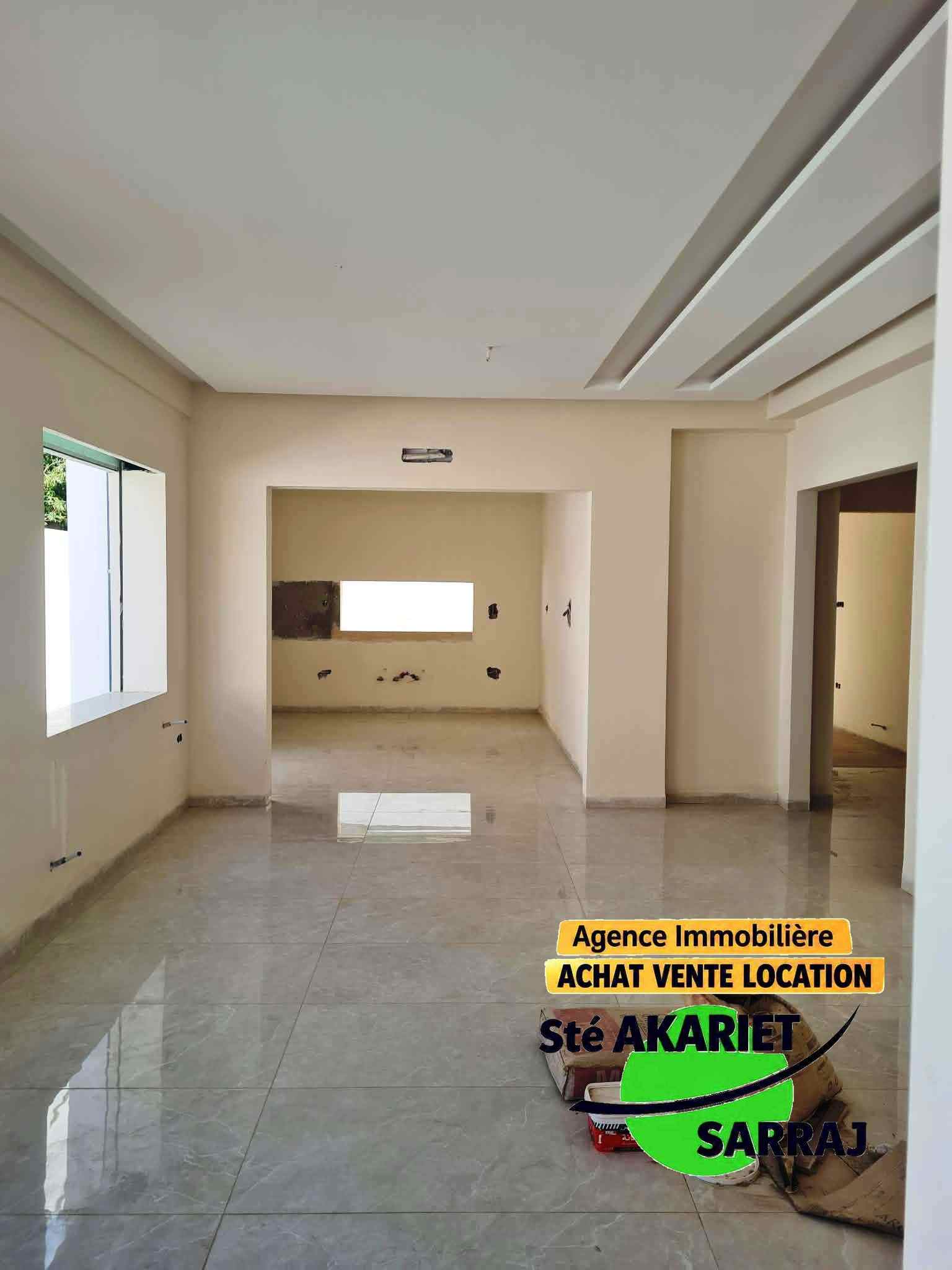 Sousse Jaouhara&nbsp;Sahloul&nbsp;Vente&nbsp;Maisons&nbsp;Villa plain pied manque de finition � sahloul 4