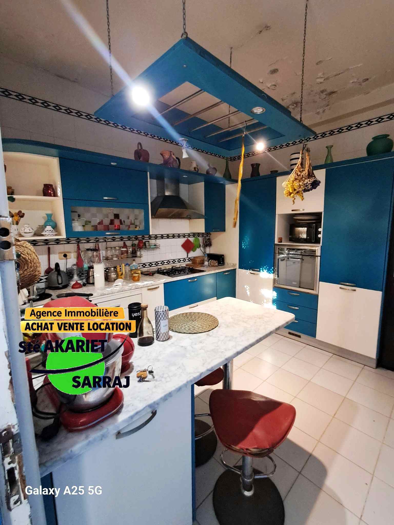 Akouda&nbsp;Chatt Meriem&nbsp;Vente&nbsp;Maisons&nbsp;Villa style am�ricain � 70m de plage chatt mariem