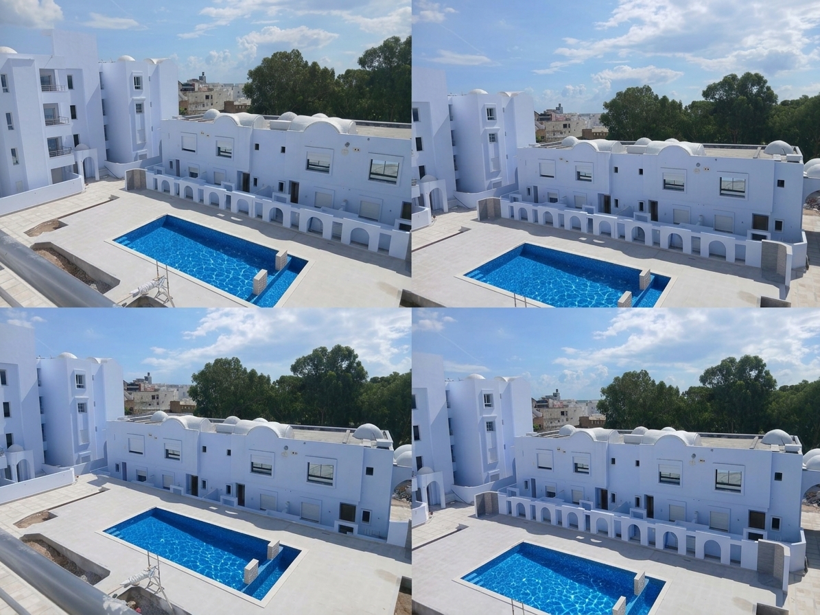 Hammamet&nbsp;Hammamet&nbsp;Location&nbsp;Appart. 2 pi�ces&nbsp;Appartement luxe mrezgua khayem