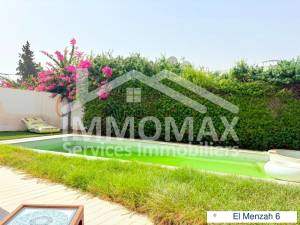 Ariana Ville&nbsp;El Menzah 6&nbsp;Vente&nbsp;Maisons&nbsp;A  une villa  el menzah 6 ref209a