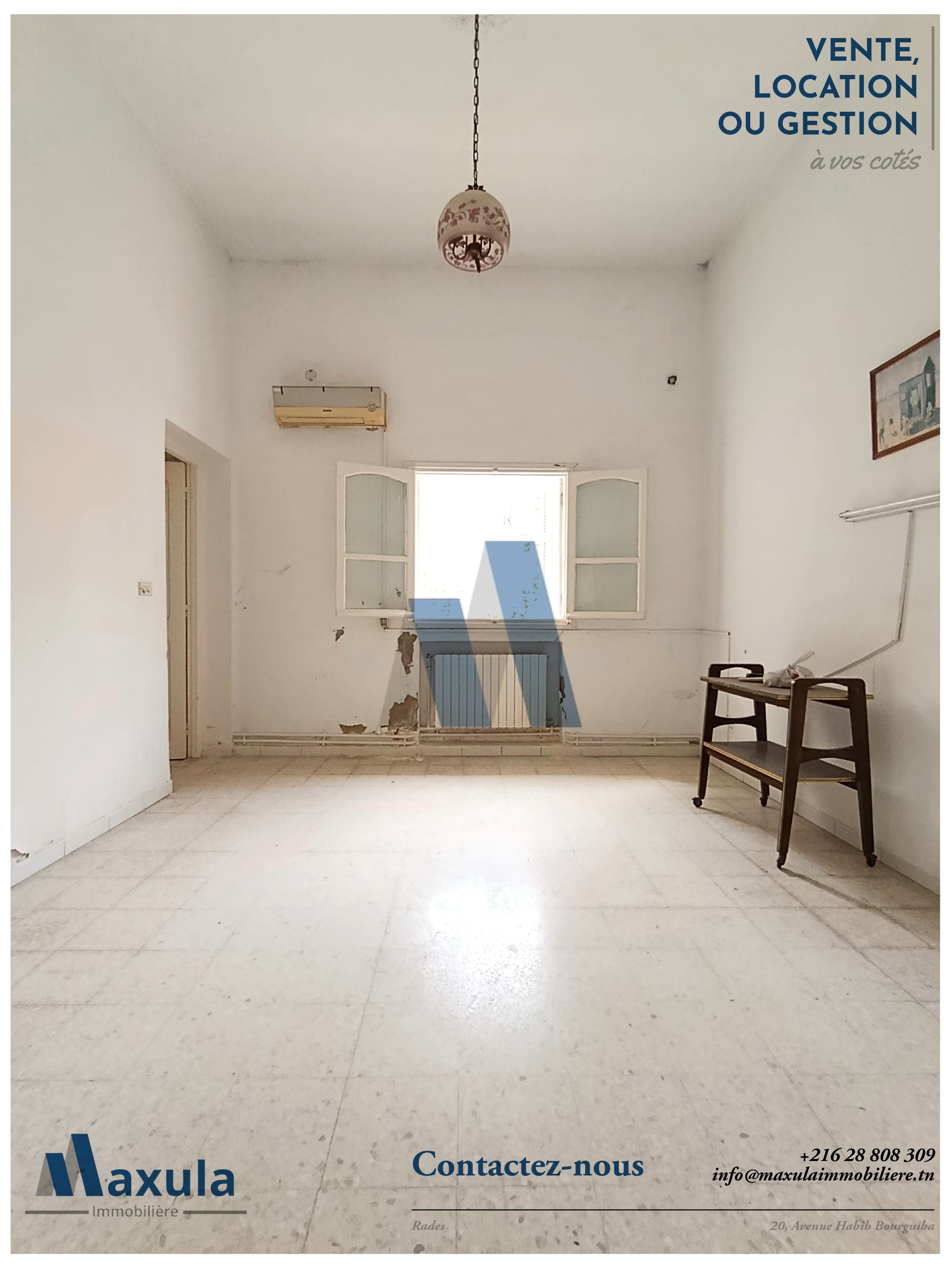 Rades&nbsp;Rades&nbsp;Vente&nbsp;Maisons&nbsp;Maison s2 de plain pieds a rades ville
