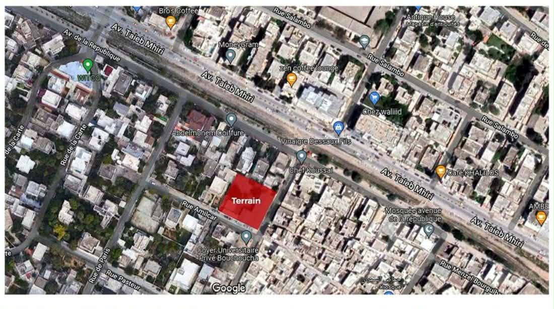 Le Bardo&nbsp;Le Bardo&nbsp;Vente&nbsp;Maisons&nbsp;Terrain � fort potentiel au bardo