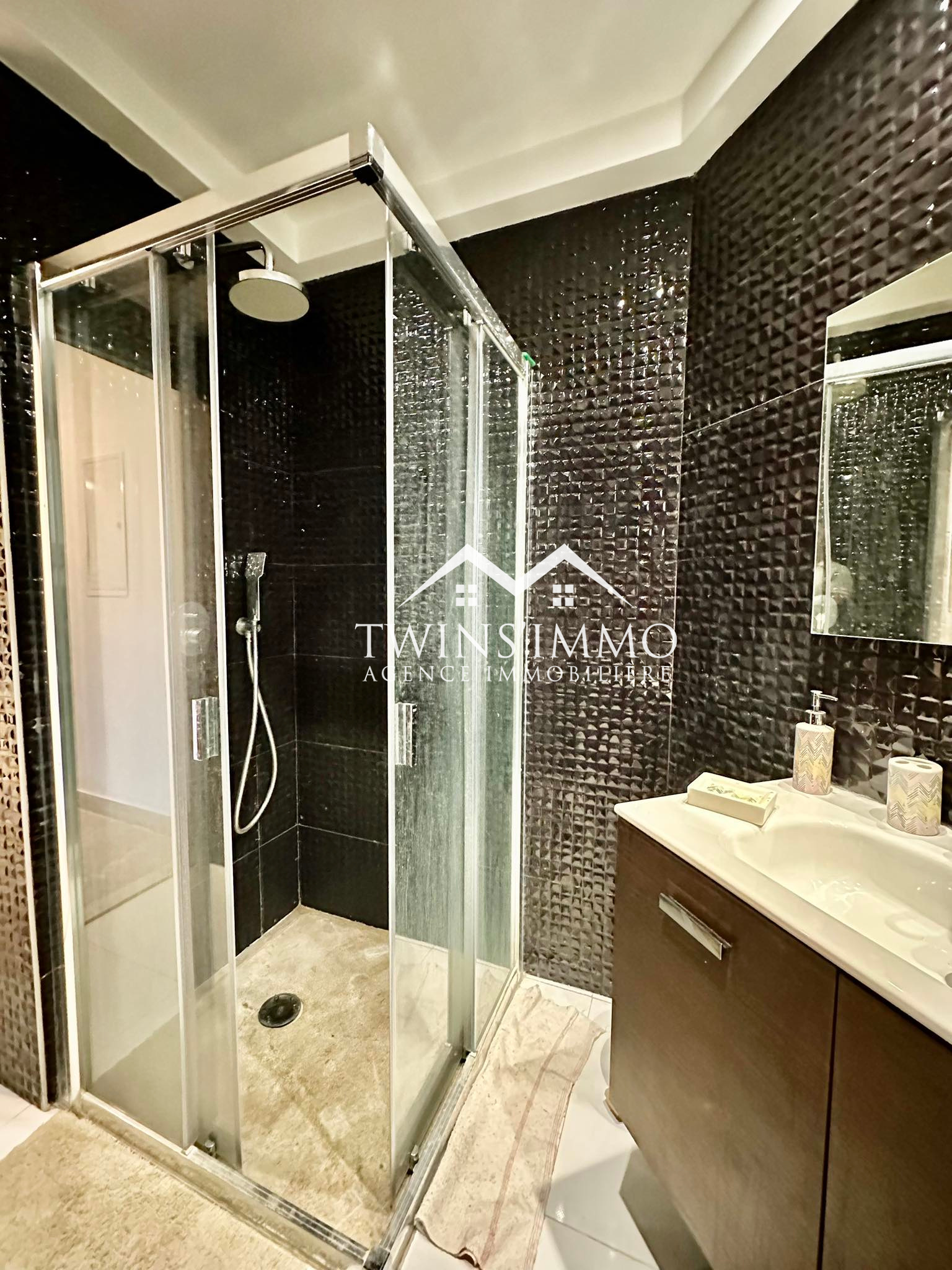 Ain Zaghouan&nbsp;Jardins de Carthage&nbsp;Location&nbsp;Appart. 1 pi�ce&nbsp;Appartement s1 meubl� aux jardins de carthage