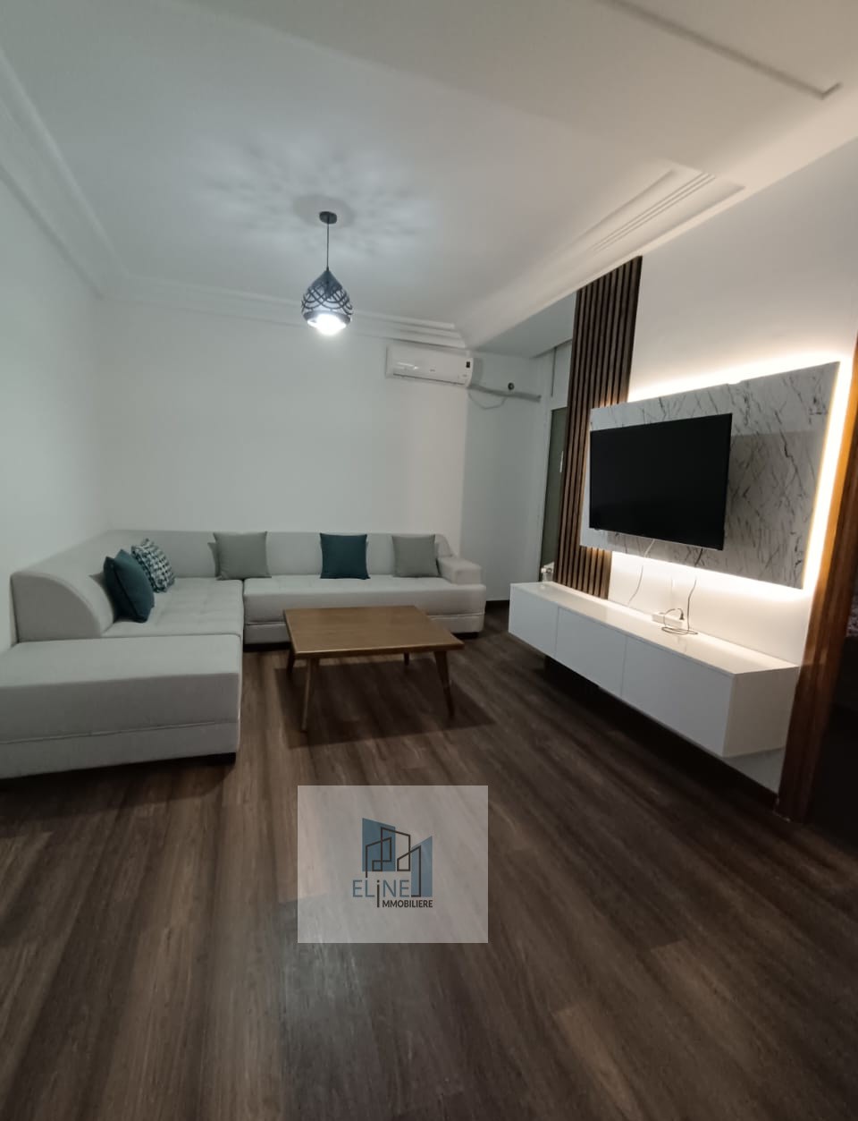 La Marsa&nbsp;El Aouina&nbsp;Location&nbsp;Appart. 1 pi�ce&nbsp;Appt s plus 1 meublee a les jardins de l'aouina