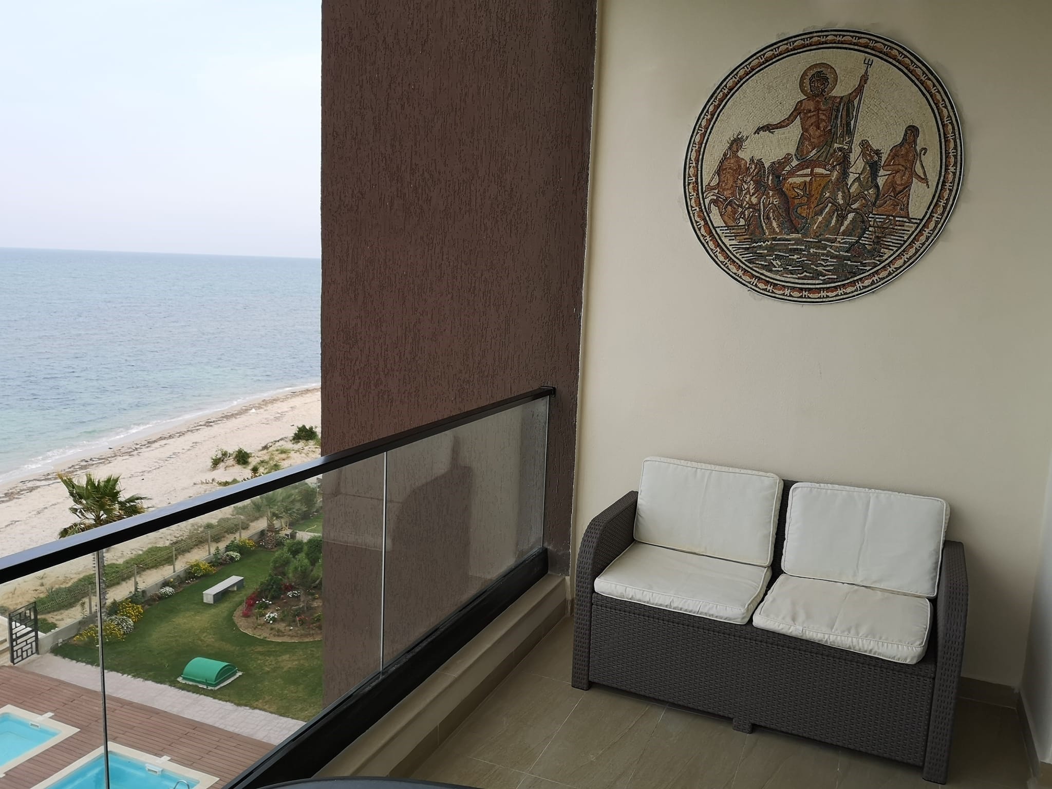 Akouda&nbsp;Chatt Meriem&nbsp;Vente&nbsp;Appart. 3 pi�ces&nbsp;Superbe appartement avec vue mer panoramique