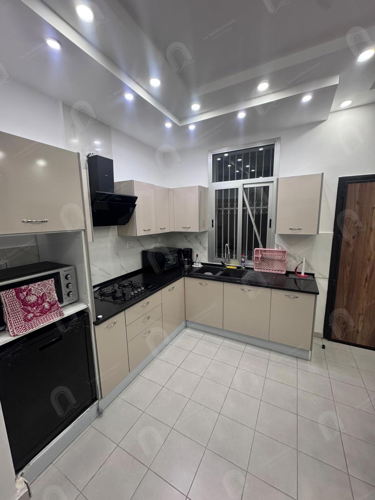 Le Bardo&nbsp;Le Bardo&nbsp;Location&nbsp;Appart. 4 pi�ces&nbsp;Superbe rdc s2 meubl� avec piscine prv