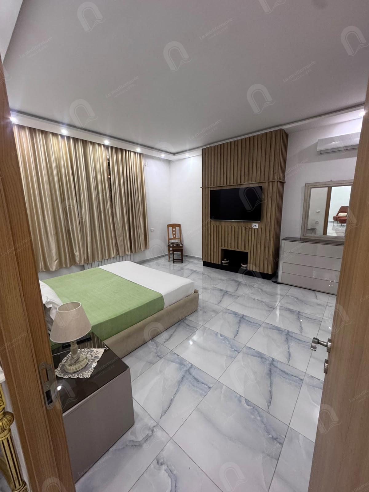 Le Bardo&nbsp;Le Bardo&nbsp;Location&nbsp;Appart. 4 pi�ces&nbsp;Superbe rdc s2 meubl� avec piscine prv