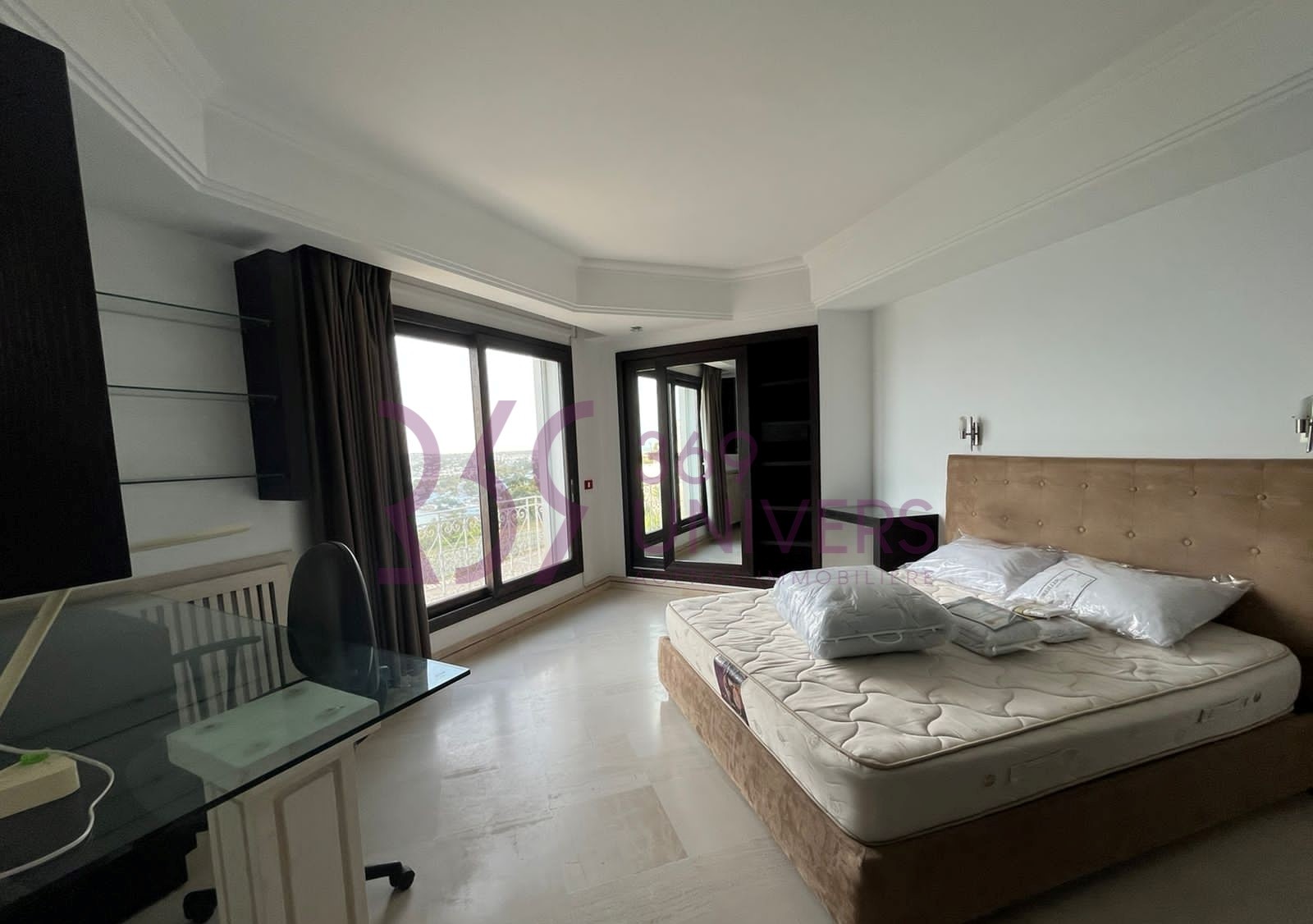 La Marsa&nbsp;Gammart&nbsp;Location&nbsp;Appart. 3 pi�ces&nbsp;Appartement avec vue sur mer � gammarth ref ra046