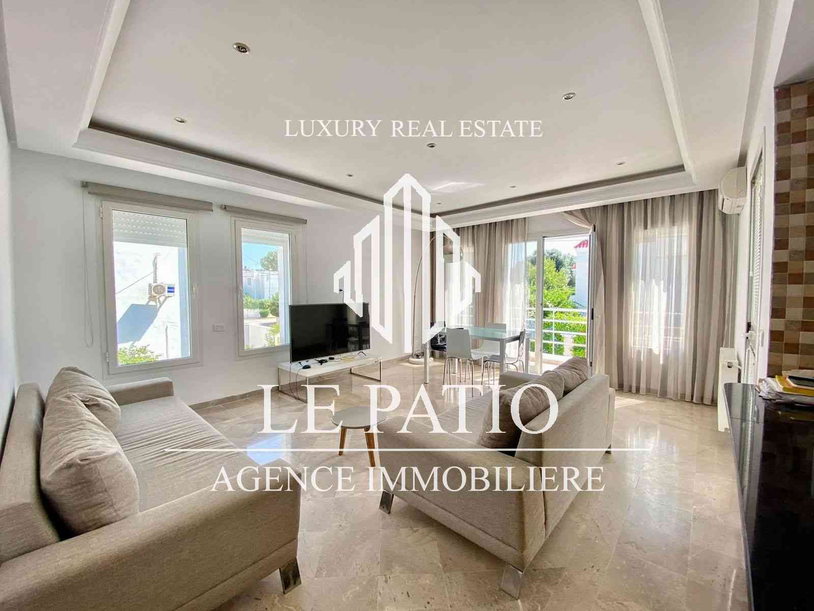 La Marsa&nbsp;Marsa Safsaf&nbsp;Location&nbsp;Appart. 4 pi�ces&nbsp;Etage de villa s3 meubl� marsa ville