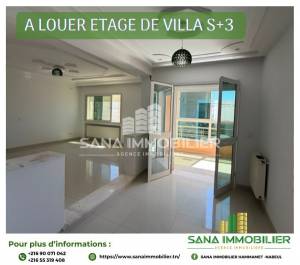 Nabeul&nbsp;Nabeul&nbsp;Location&nbsp;Maisons&nbsp;A  etage de villa s3 vide ref583a