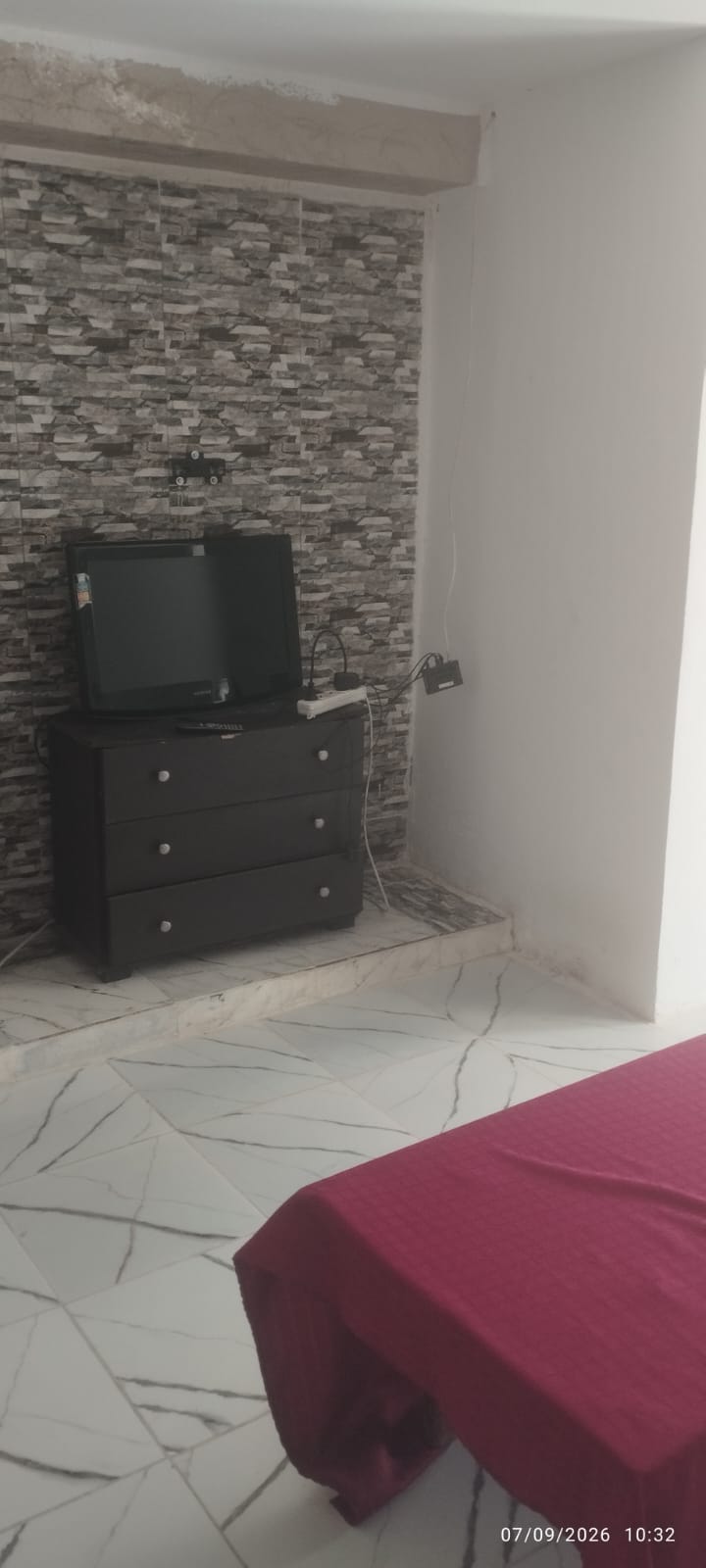 El Menzah&nbsp;El Manar 2&nbsp;Location&nbsp;Appart. 1 pi�ce&nbsp;Joli studio s0 meubl�e a el manar 2
