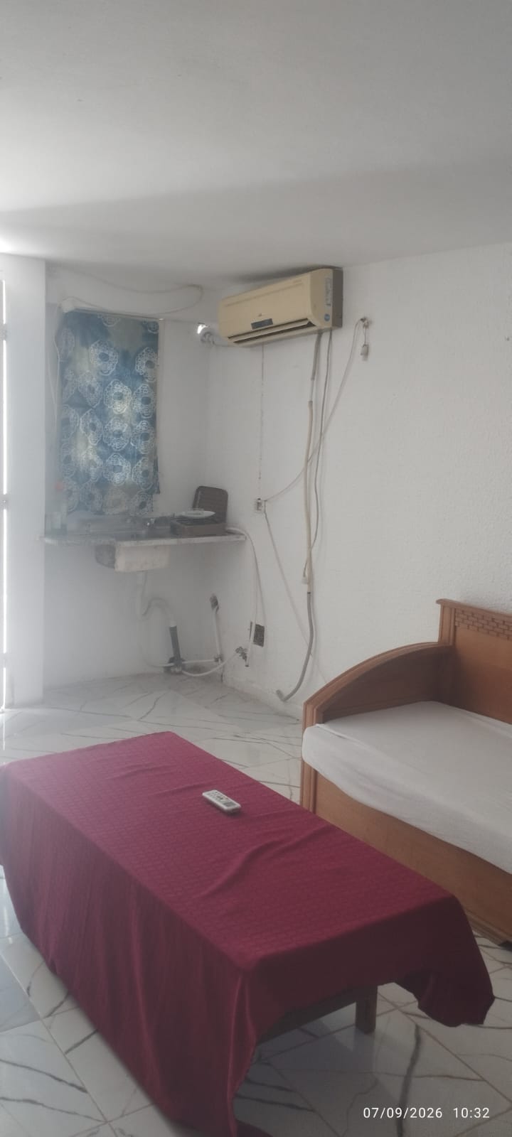 El Menzah&nbsp;El Manar 2&nbsp;Location&nbsp;Appart. 1 pi�ce&nbsp;Joli studio s0 meubl�e a el manar 2