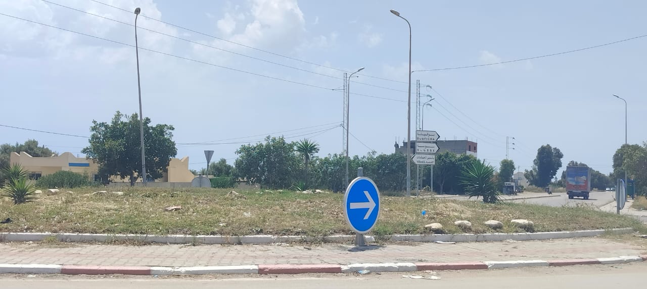 Hammamet&nbsp;Hammamet&nbsp;Terrain&nbsp;Terrain nu&nbsp;Terrain pr�s de route  principale cote mer