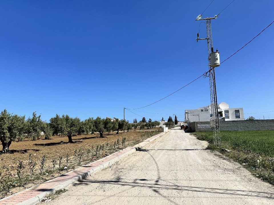 Hammamet&nbsp;Hammamet&nbsp;Terrain&nbsp;Terrain nu&nbsp;Beau terrain tr�s proche de la mer