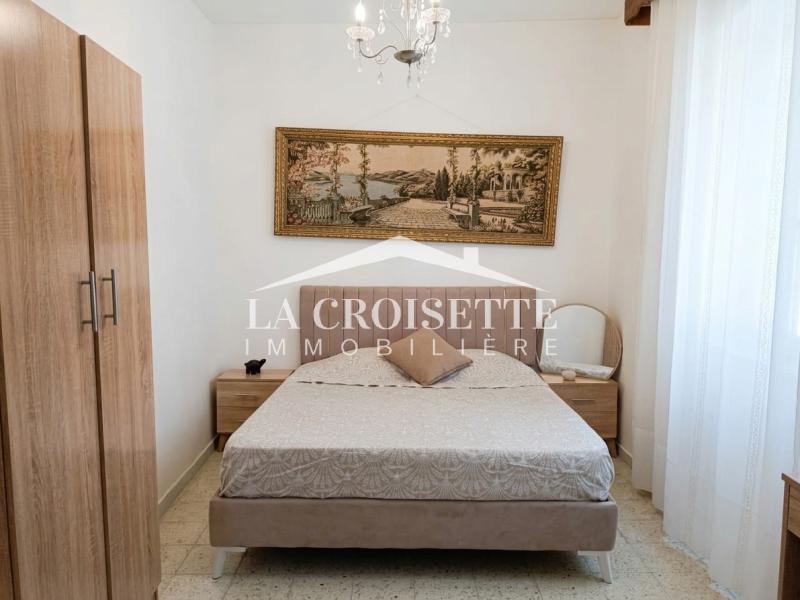 La Marsa&nbsp;Marsa Safsaf&nbsp;Location&nbsp;Appart. 3 pi�ces&nbsp;Etage de villa s2 meubl� � la marsa mel0609