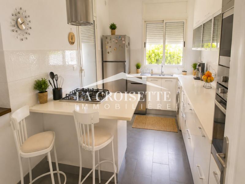 La Marsa&nbsp;Cite El Moustakbel (La Marsa)&nbsp;Location&nbsp;Appart. 4 pi�ces&nbsp;Etage de villa s3 meubl� � la marsa mel0608