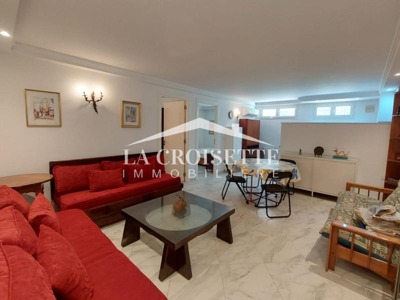 La Marsa&nbsp;Cite El Moustakbel (La Marsa)&nbsp;Location&nbsp;Appart. 3 pi�ces&nbsp;Rez de chauss�e s2 meubl� � la marsa mrcl0205