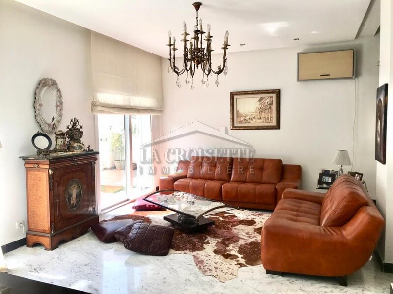 La Marsa&nbsp;Cite El Moustakbel (La Marsa)&nbsp;Location&nbsp;Maisons&nbsp;Villa s4 avec piscine � la marsa zdl0350