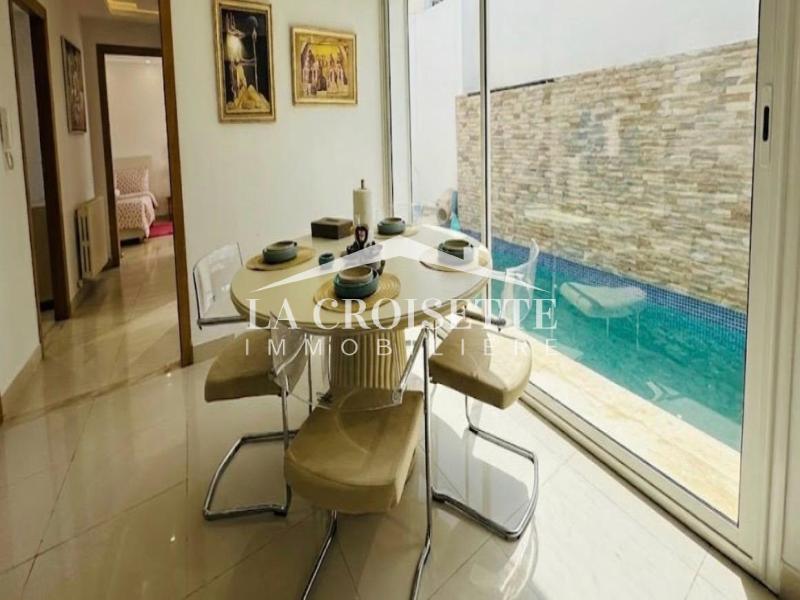 La Marsa&nbsp;Gammart&nbsp;Location&nbsp;Appart. 4 pi�ces&nbsp;Appartement s3 meubl� � la marsa mal2382