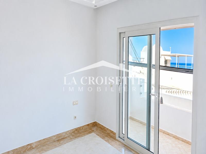 La Marsa&nbsp;Gammart&nbsp;Location&nbsp;Maisons&nbsp;Villa s2 avec vue  sur mer  � gammarth mvl0146