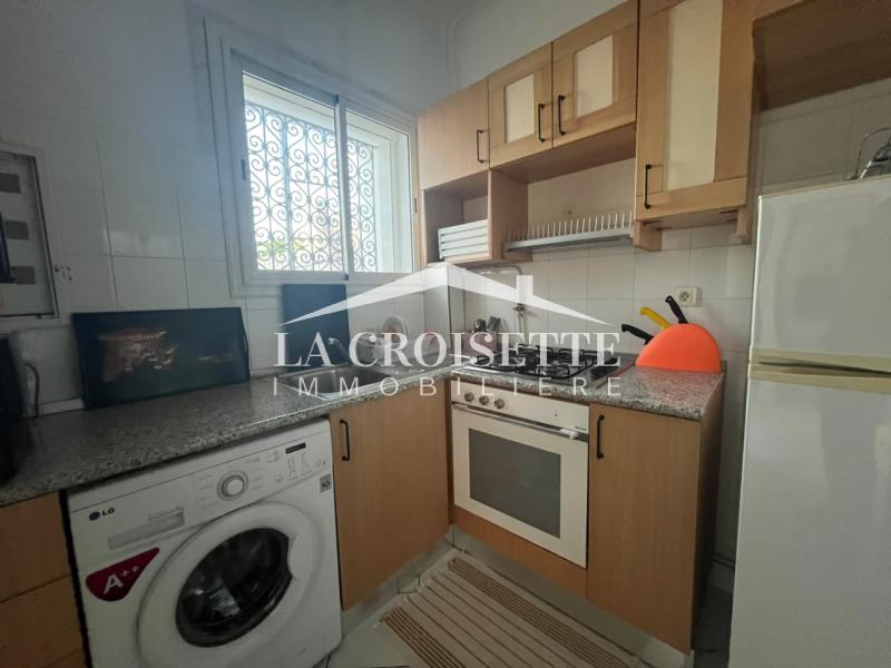 La Marsa&nbsp;Gammart&nbsp;Location&nbsp;Appart. 2 pi�ces&nbsp;Appartement s1 meubl� � gammarth mal3078