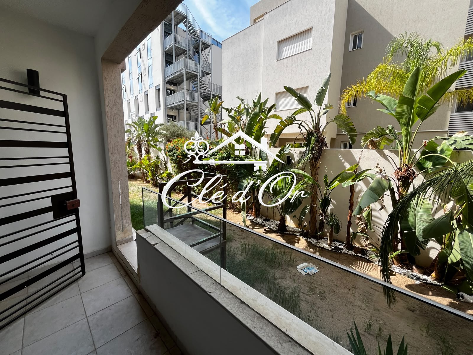 Ain Zaghouan&nbsp;Jardins de Carthage&nbsp;Location&nbsp;Appart. 2 pi�ces&nbsp;S2 aux jardins de carthage