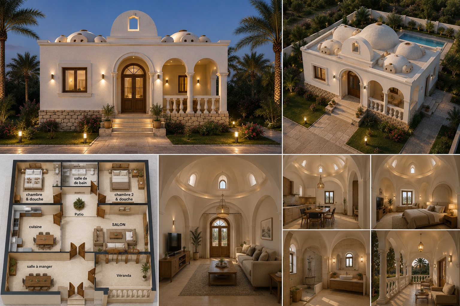 Ajim&nbsp;Ajim&nbsp;Vente&nbsp;Maisons&nbsp;Promo djerba  maison 100 m plan au choix