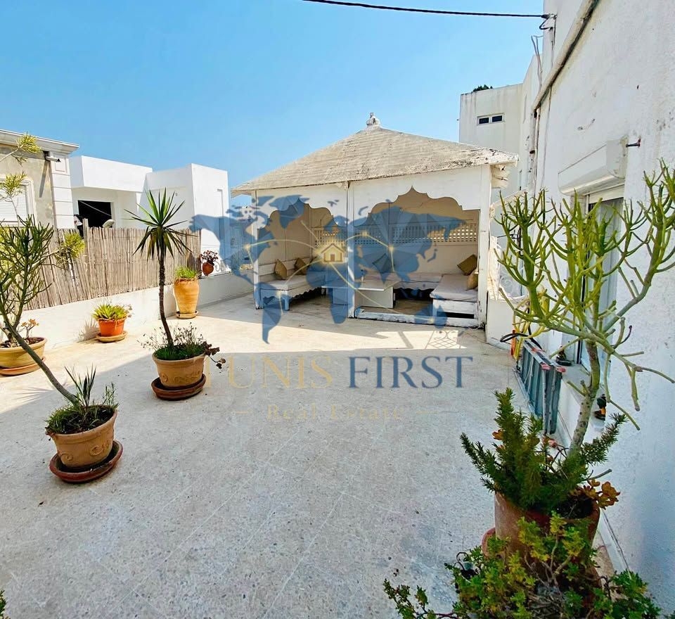 La Marsa&nbsp;Marsa Safsaf&nbsp;Location&nbsp;Appart. 4 pi�ces&nbsp;Etage villa s3 meubl� � la marsa