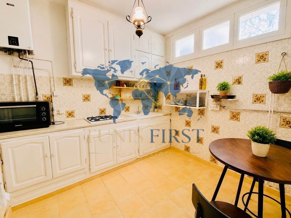 La Marsa&nbsp;Marsa Safsaf&nbsp;Location&nbsp;Appart. 4 pi�ces&nbsp;Etage villa s3 meubl� � la marsa