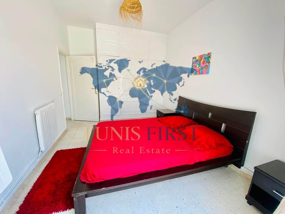 La Marsa&nbsp;Marsa Safsaf&nbsp;Location&nbsp;Appart. 4 pi�ces&nbsp;Etage villa s3 meubl� � la marsa