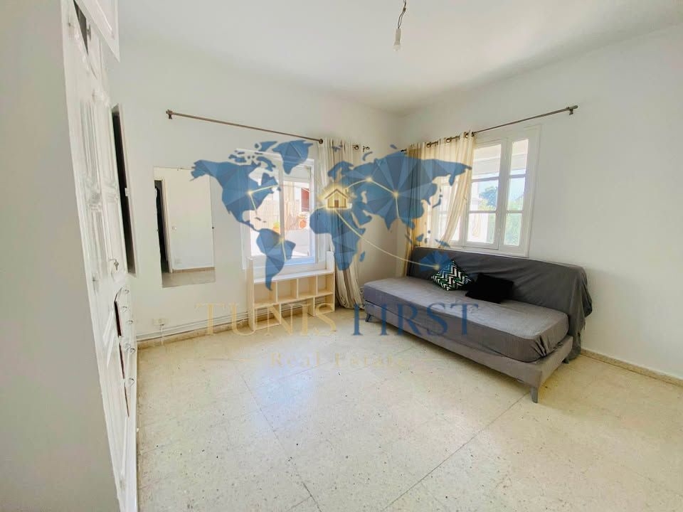 La Marsa&nbsp;Marsa Safsaf&nbsp;Location&nbsp;Appart. 4 pi�ces&nbsp;Etage villa s3 meubl� � la marsa