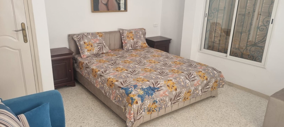 La Marsa&nbsp;Marsa Safsaf&nbsp;Location&nbsp;Appart. 3 pi�ces&nbsp;S2 meubl� � marsa sidi abd laziz