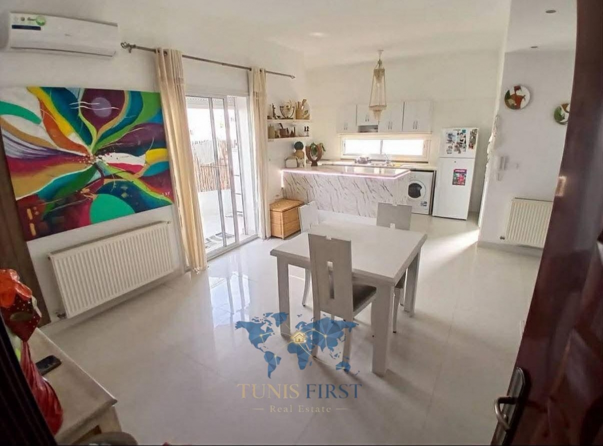 La Marsa&nbsp;Marsa Ennassim&nbsp;Location&nbsp;Appart. 2 pi�ces&nbsp;Appartement s1 meubl� � la marsa ennasim