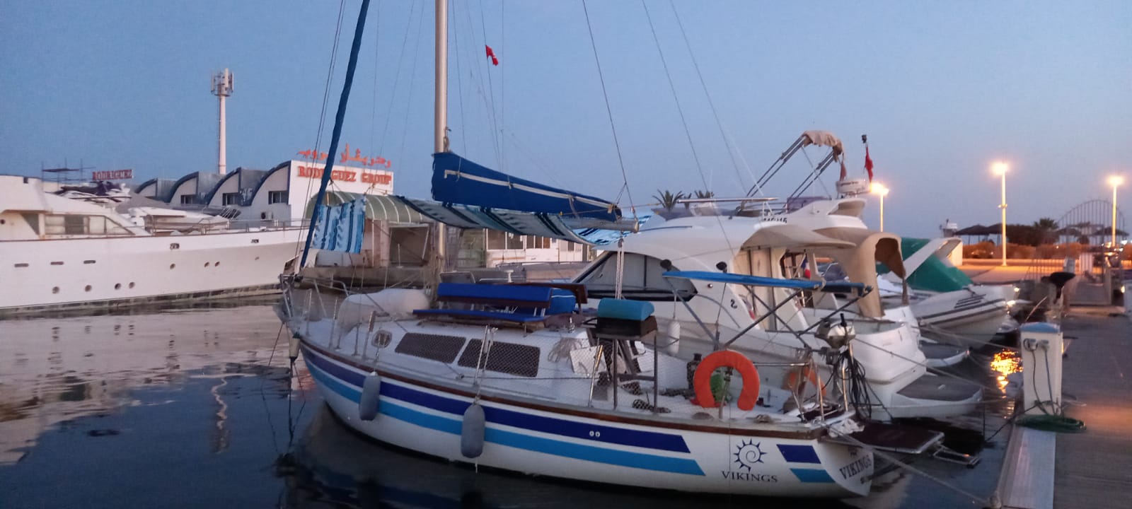 Hammam Sousse&nbsp;El Kantaoui&nbsp;Voiliers&nbsp;Voilier Habitable&nbsp;Bateau voilier 9metre70 avec cong� commercial