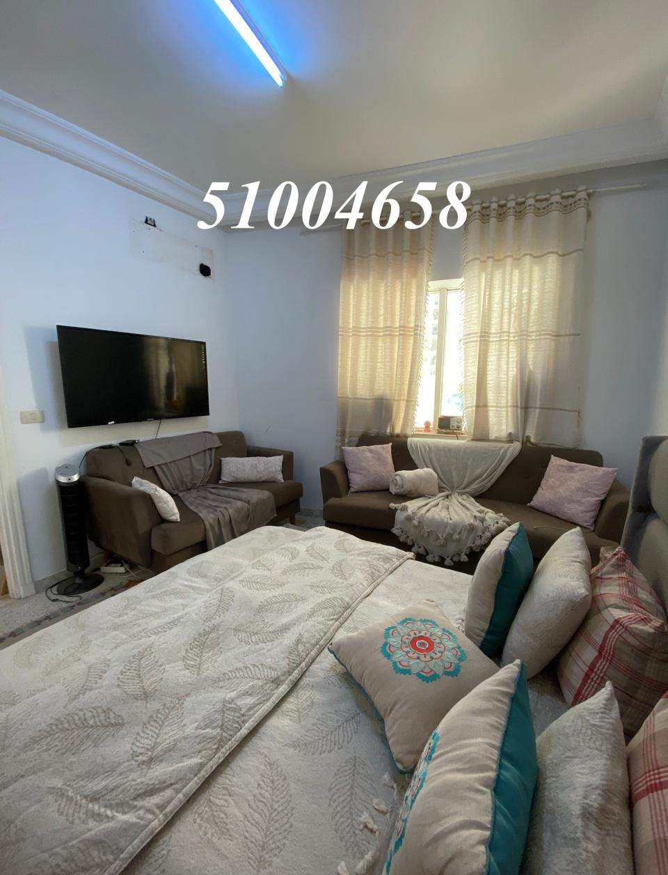 La Marsa&nbsp;El Aouina&nbsp;Location&nbsp;Appart. 1 pi�ce&nbsp;S plus 0 meuble wahat aouina
