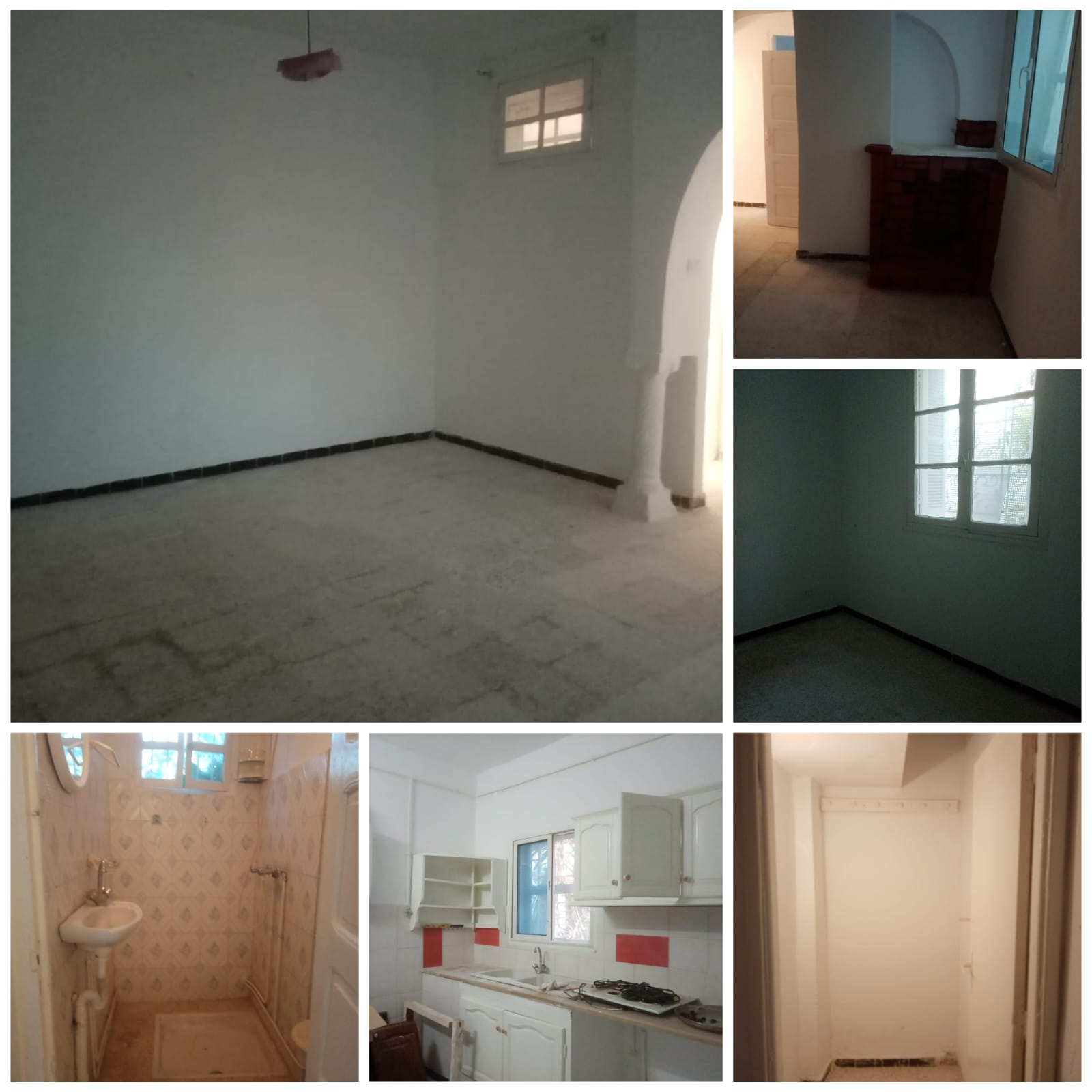 Ariana Ville&nbsp;Cite Ennouzha&nbsp;Location&nbsp;Maisons&nbsp;Studio s plus 1 a la cit� ennozha wb4548