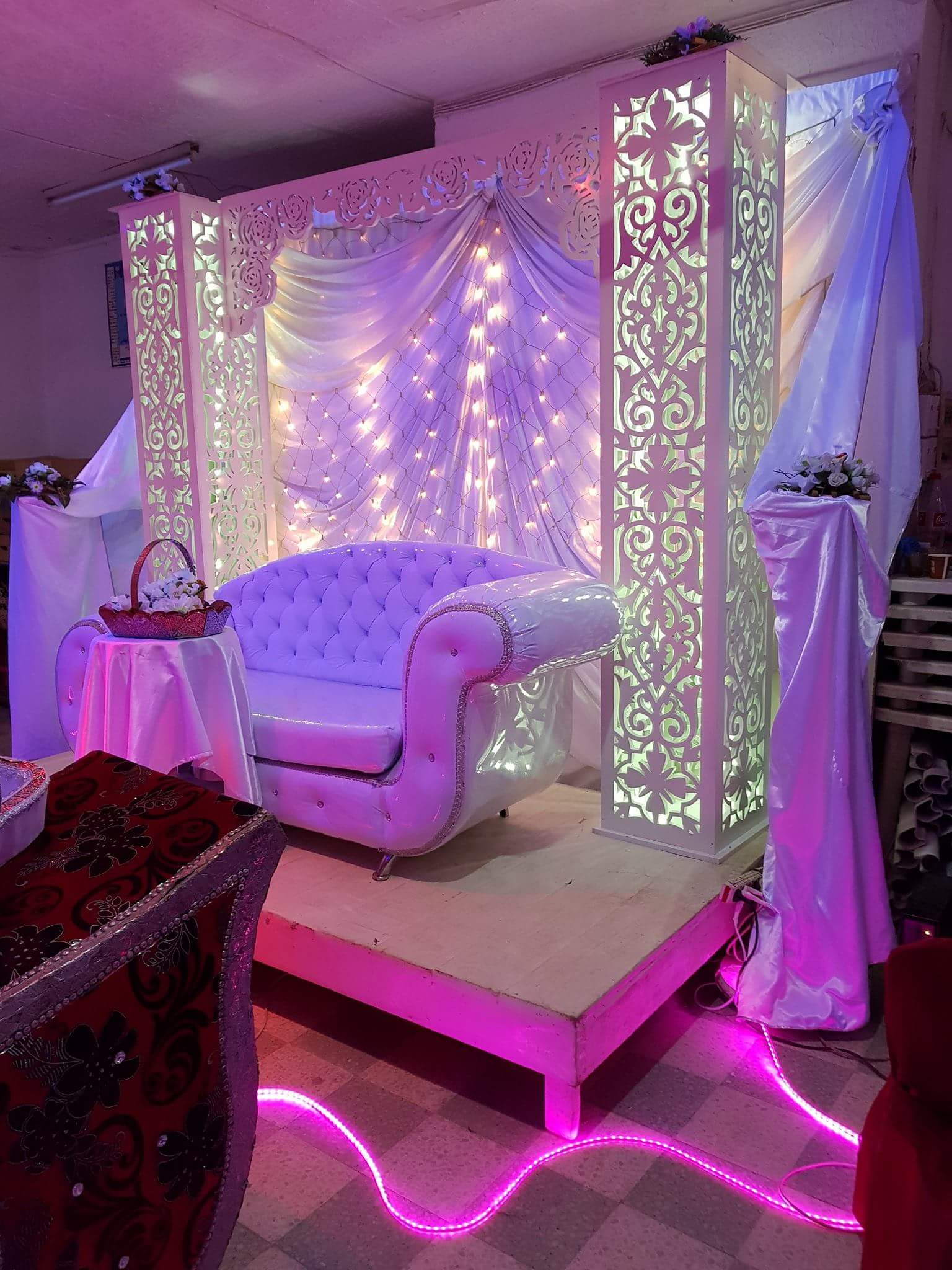 Kairouan Nord&nbsp;Cite Okba&nbsp;Objets de d�coration&nbsp;Autres&nbsp;Materielle mariage decor a3res w afra 6000dt