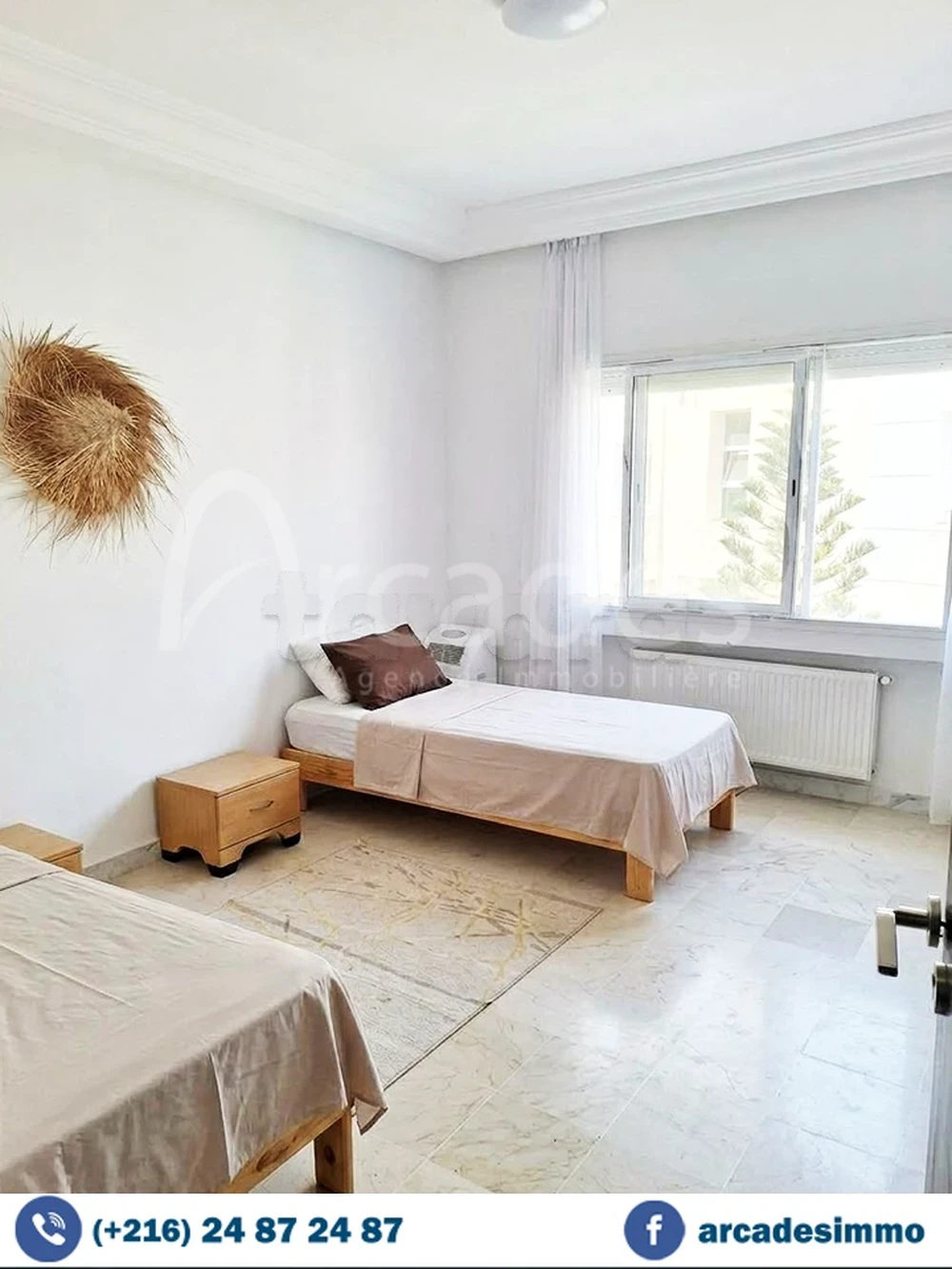 Monastir&nbsp;Monastir&nbsp;Location&nbsp;Appart. 3 pi�ces&nbsp;Appartement s3 la falaise