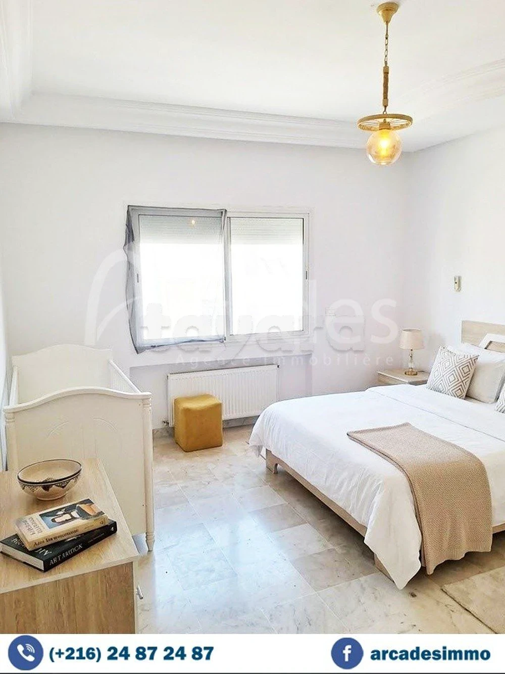 Monastir&nbsp;Monastir&nbsp;Location&nbsp;Appart. 3 pi�ces&nbsp;Appartement s3 la falaise