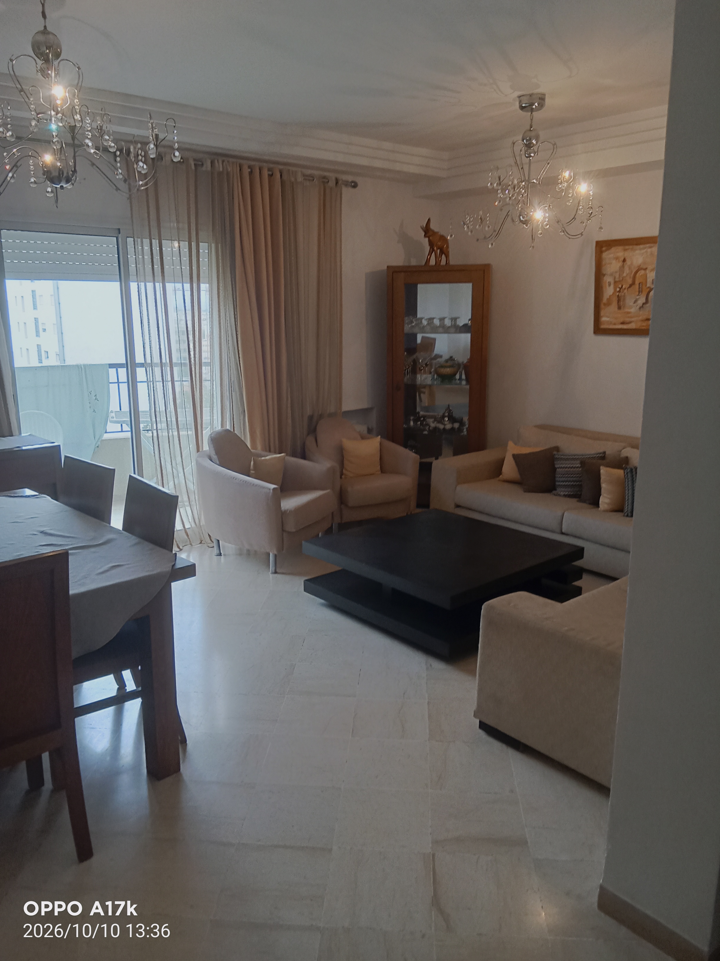 Ain Zaghouan&nbsp;Jardins de Carthage&nbsp;Location&nbsp;Appart. 4 pi�ces&nbsp;Appartement standing