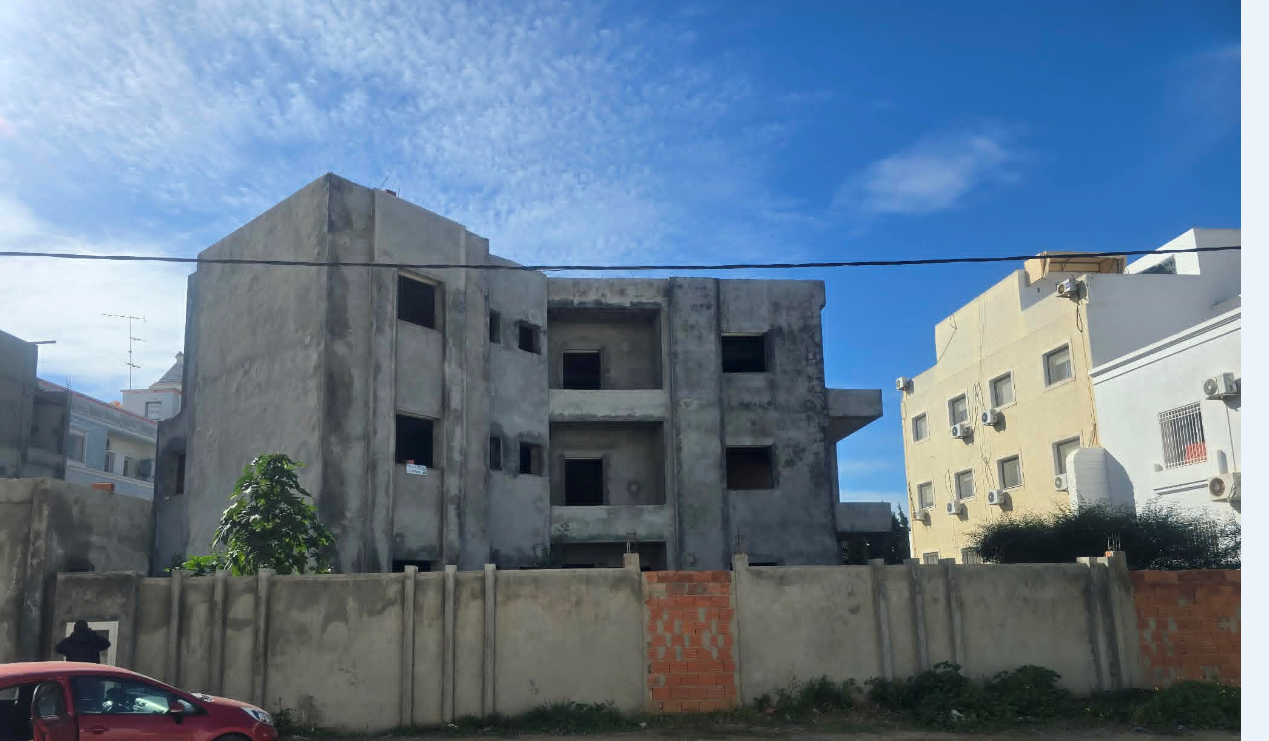 Hammamet&nbsp;Hammamet&nbsp;Vente&nbsp;Surfaces&nbsp;Immeuble inachev�e � mrezga hammamet