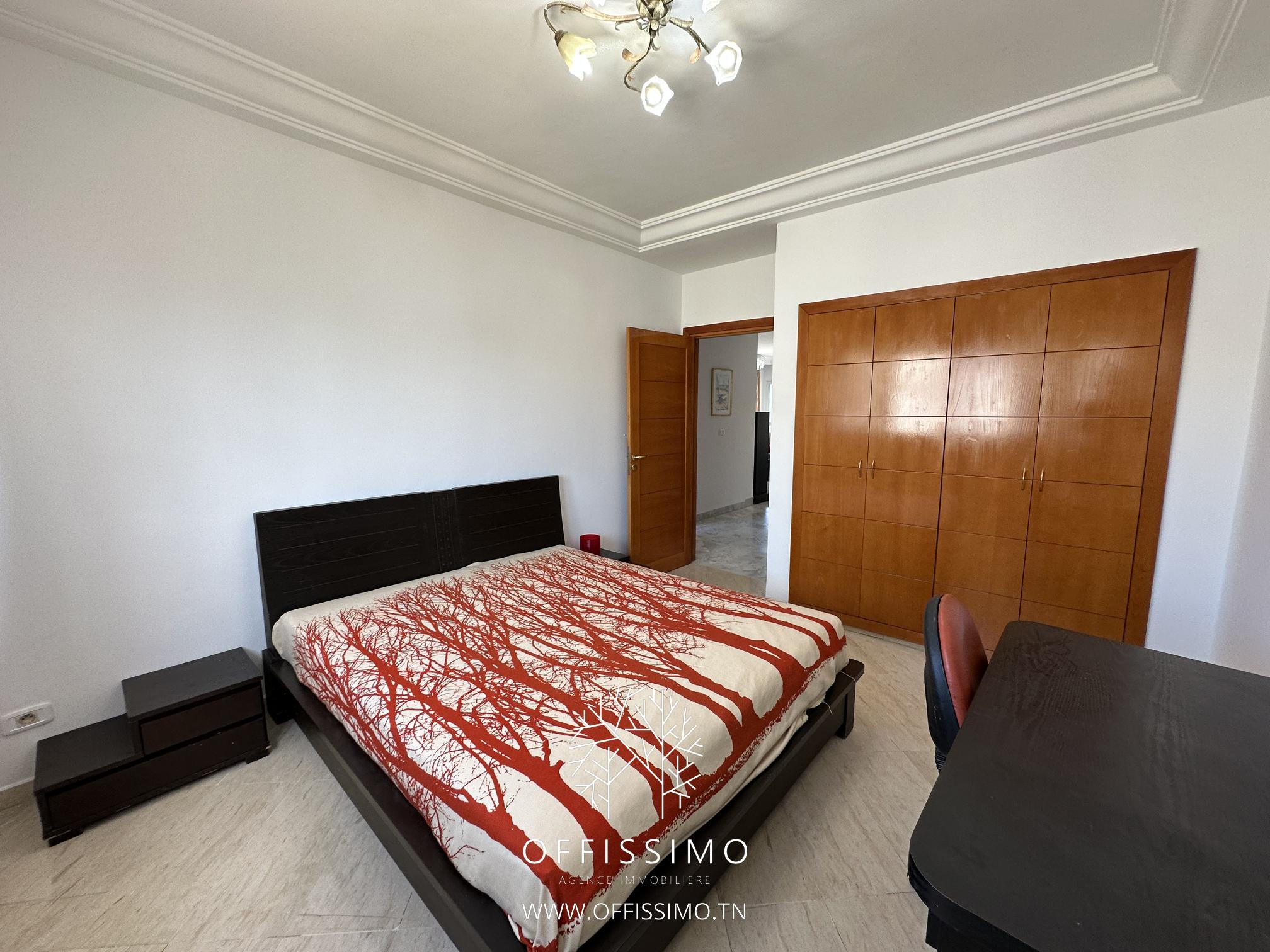 La Marsa&nbsp;Berge Du Lac&nbsp;Location&nbsp;Appart. 3 pi�ces&nbsp;S3 disponible lac 2 vue d�gag�e