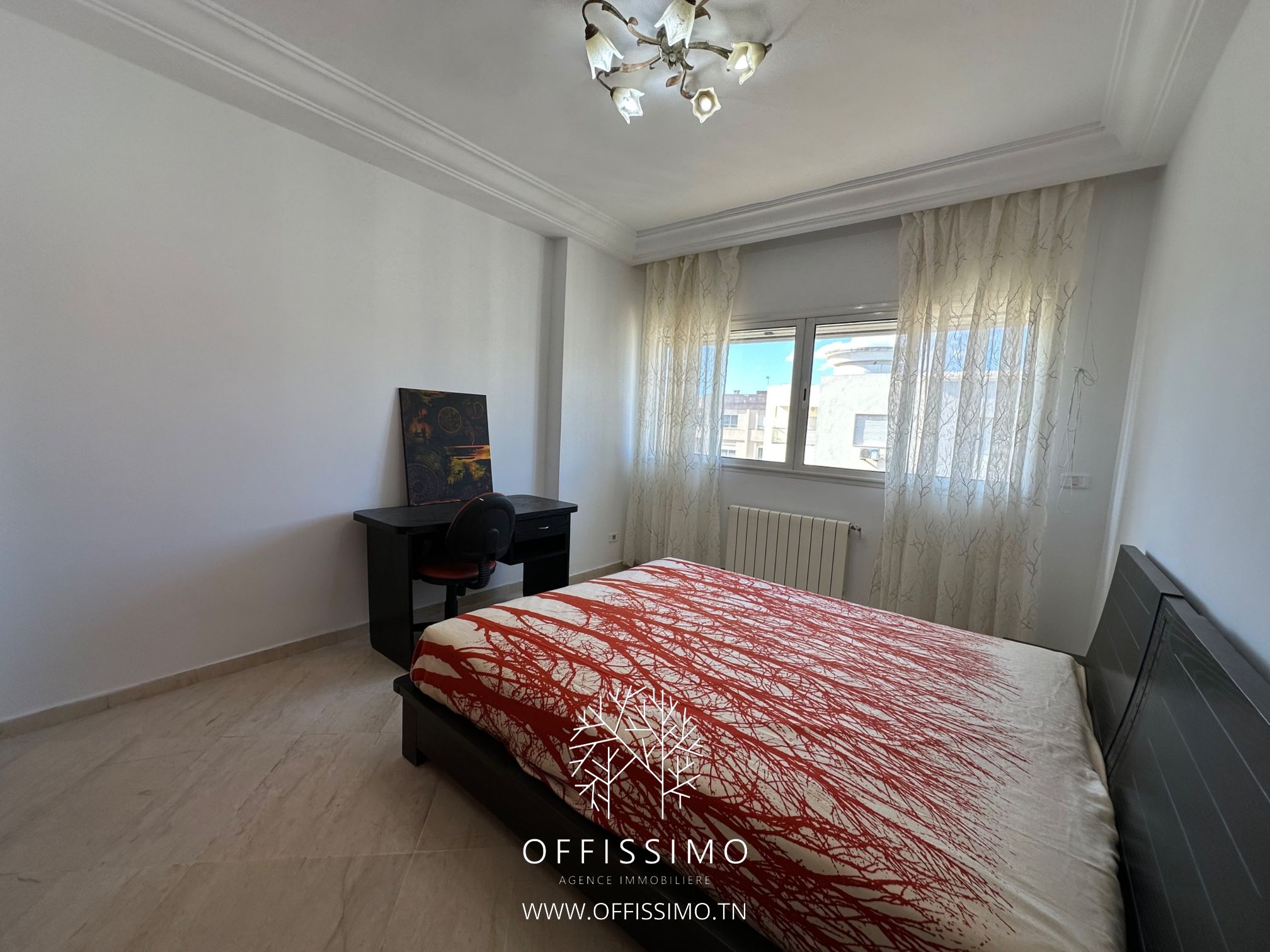 La Marsa&nbsp;Berge Du Lac&nbsp;Location&nbsp;Appart. 3 pi�ces&nbsp;Appartement s3 meubl� disponible aux berges du lac