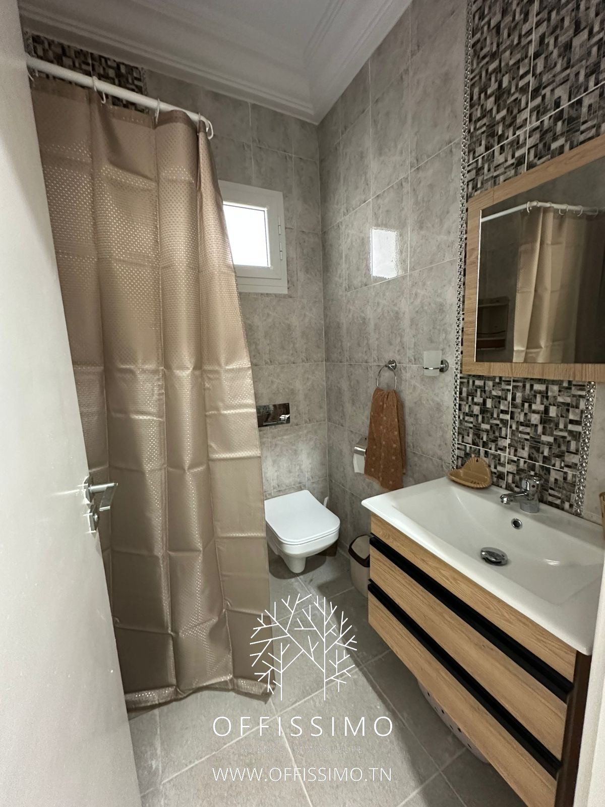 La Marsa&nbsp;Gammart&nbsp;Location&nbsp;Appart. 1 pi�ce&nbsp;S1 meubl� route de gammarth