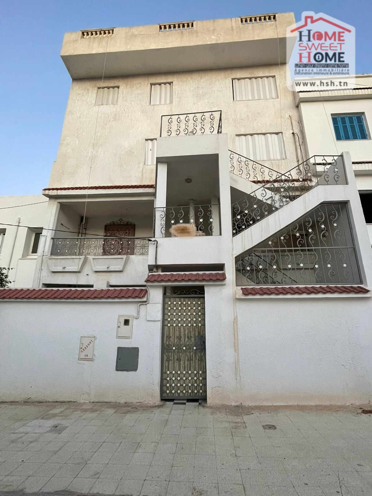 El Ouerdia&nbsp;El Ouerdia&nbsp;Vente&nbsp;Appart. 5 pi�ces+&nbsp;Immeuble chypre � el ouardia 1