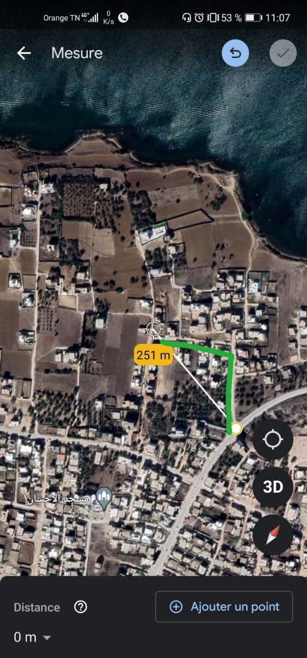 Menzel Jemil&nbsp;Menzel Jemil&nbsp;Terrain&nbsp;Terrain nu&nbsp;Terrain bizerte