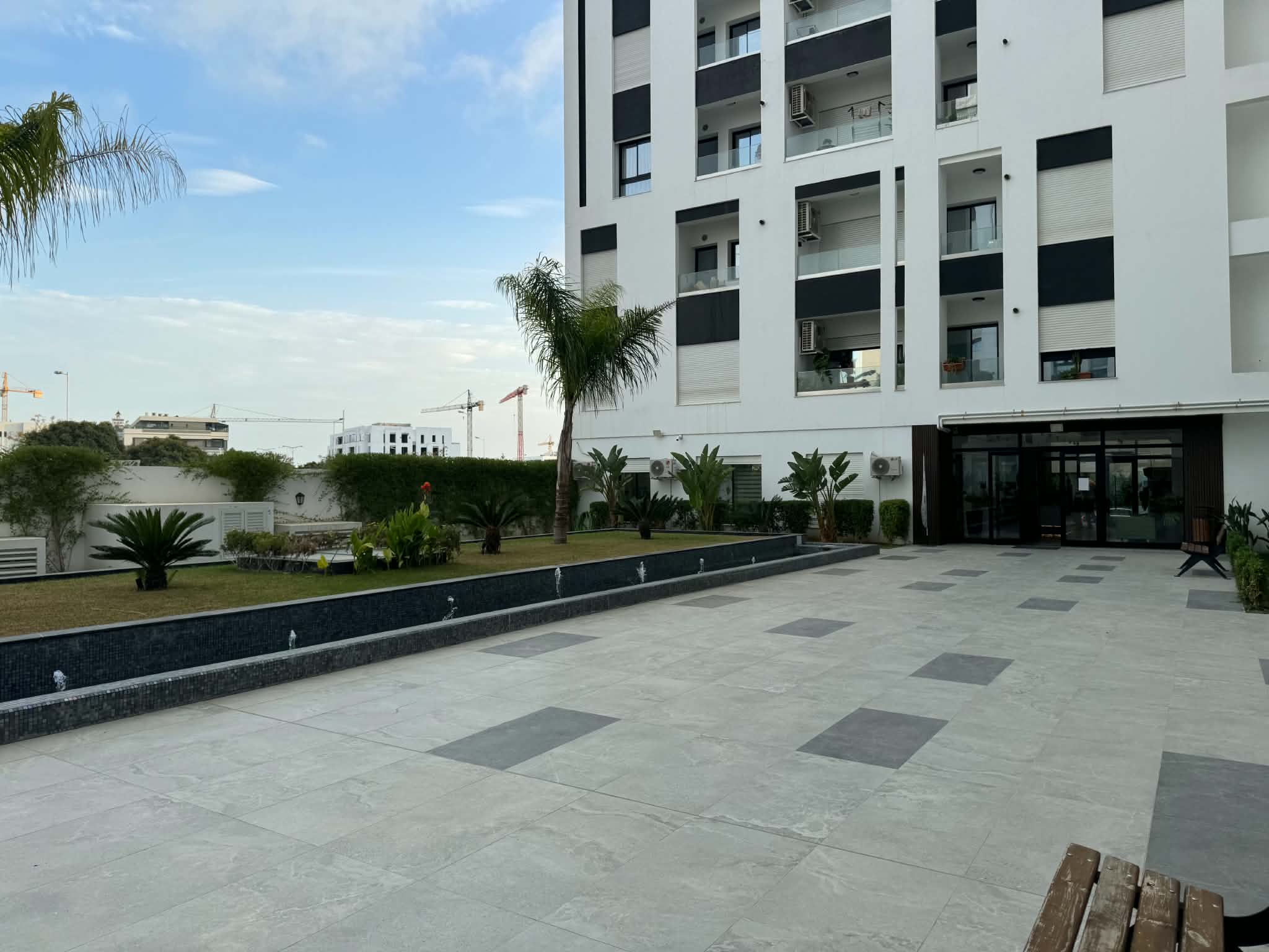 Ain Zaghouan&nbsp;Jardins de Carthage&nbsp;Location&nbsp;Appart. 3 pi�ces&nbsp;Super appartement s2  neuf au jardin de carthage