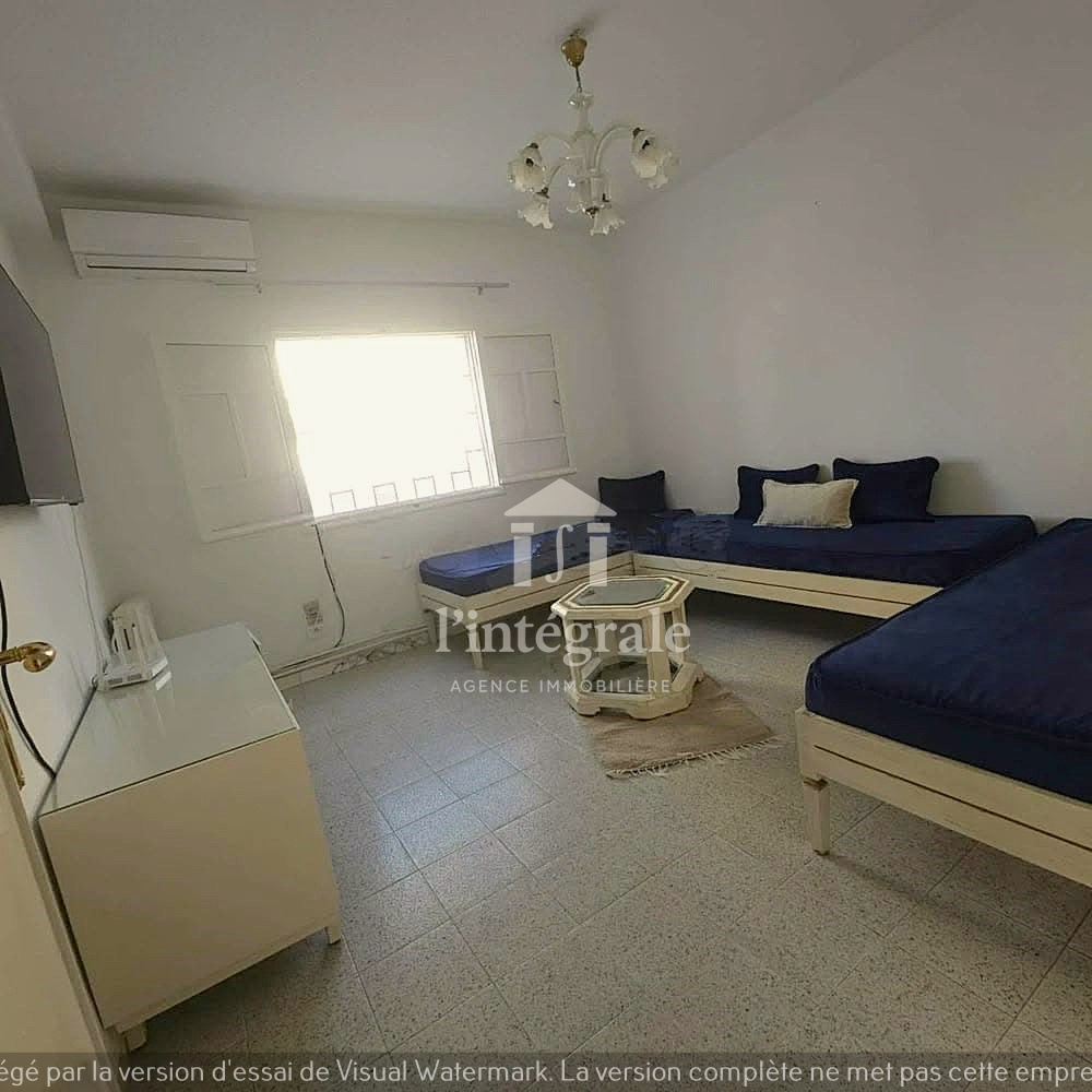 El Menzah&nbsp;Mutuelle Ville&nbsp;Location&nbsp;Maisons&nbsp;S3 �tage de villa meubl�