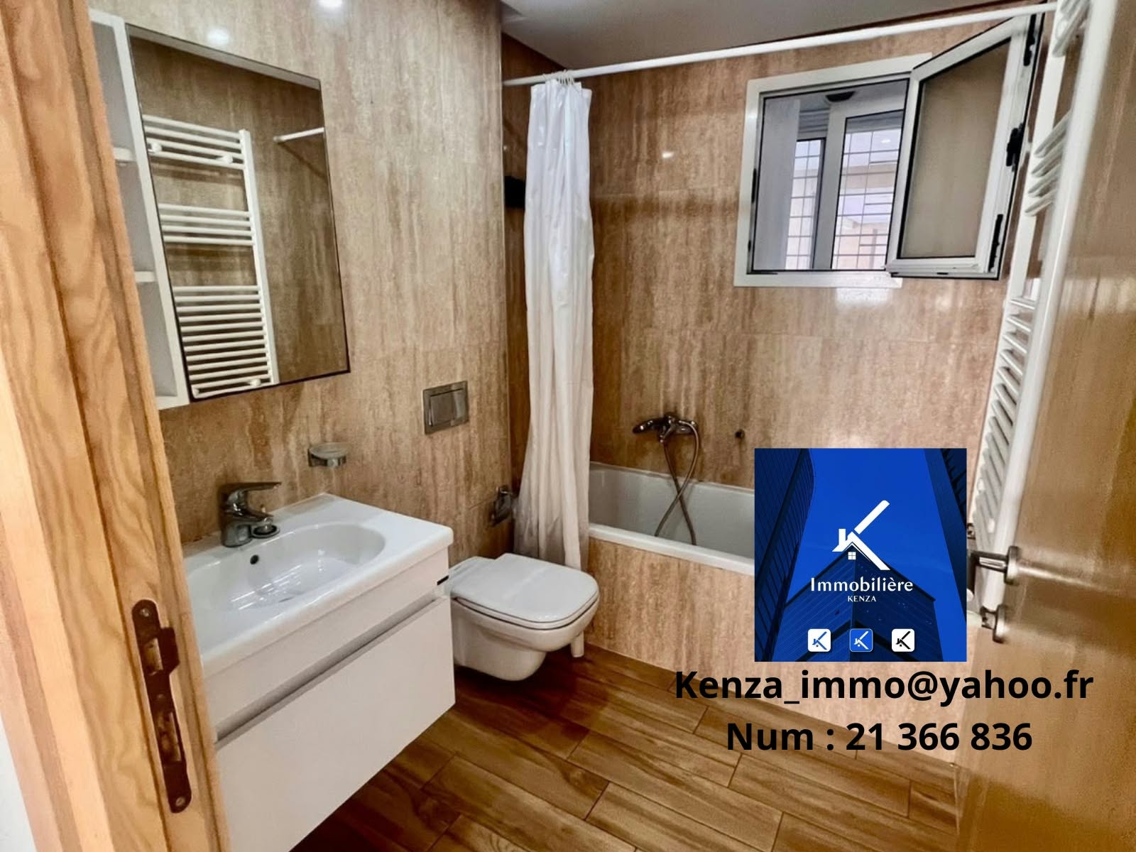 La Soukra&nbsp;La Soukra&nbsp;Location&nbsp;Appart. 3 pi�ces&nbsp;Rdc splus2 � la soukra